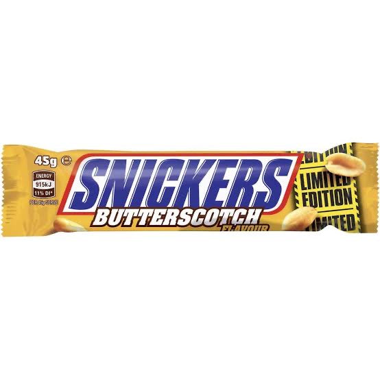 SNICKERS Butterscotch - 45g (BOX OF 24)