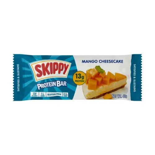 SKIPPY Mango Cheesecake Protein Bar - 40g (BOX OF 12)