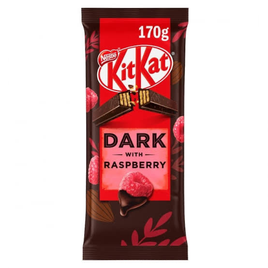 KITKAT Dark Chocolate With Raspberry - 170g (BOX OF 12)