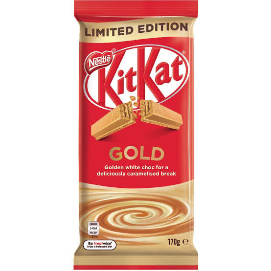 KITKAT Caramel & White Chocolate - 170g (BOX OF 12)