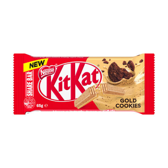 KITKAT Gold Cookies - 65g (BOX OF 24)