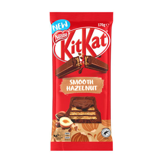 KITKAT Smooth Hazelnut - 170g (BOX OF 13)