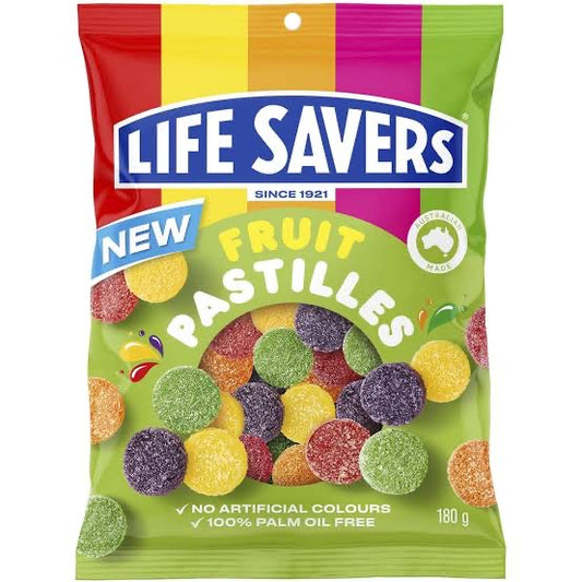 LIFESAVERS Fruit Pastilles - 180g (BOX OF 12)