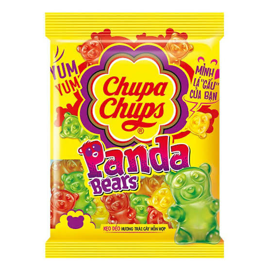 CHUPA CHUP Panda Bears Gummies - 90g (BOX OF 24)