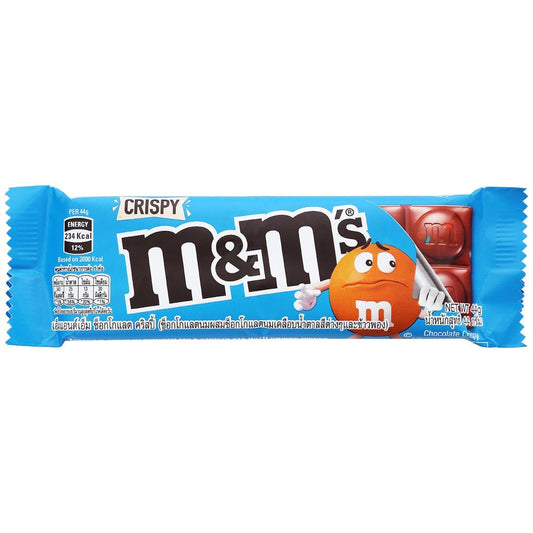 M&M Crispy Chocolate Bar - 46g (BOX OF 24)