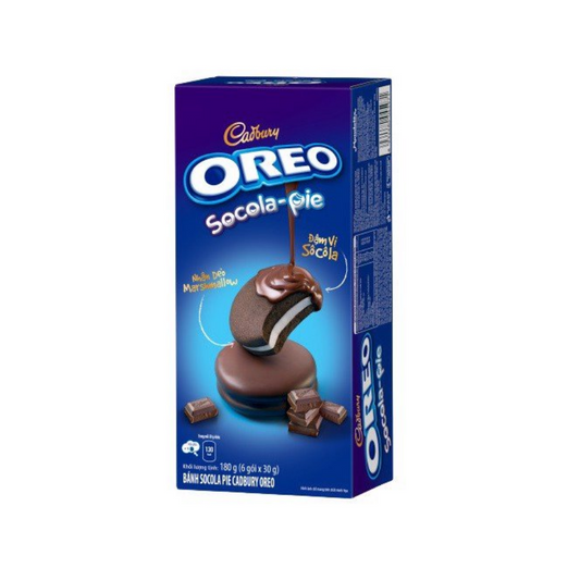 OREO Vanilla Marshmallow Socola Pie - 180g (BOX OF 12)